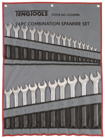 26 Piece Combination Spanner Set