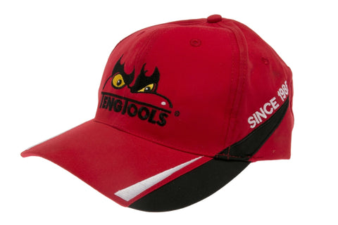 Embroidered Red Baseball Cap