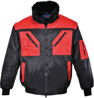 Red pilot jacket discount