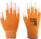 Antistatic PU Fingertip Glove