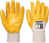 Nitrile Light Knitwrist Glove