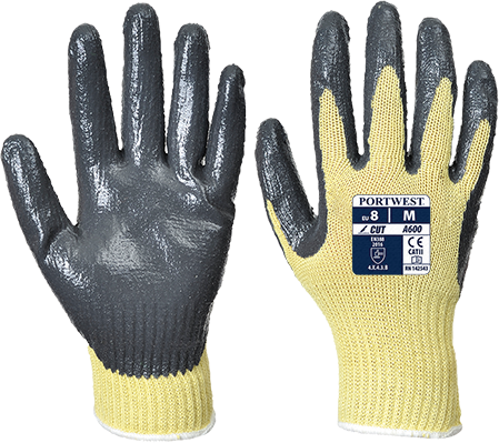 Cut Nitrile Grip Glove