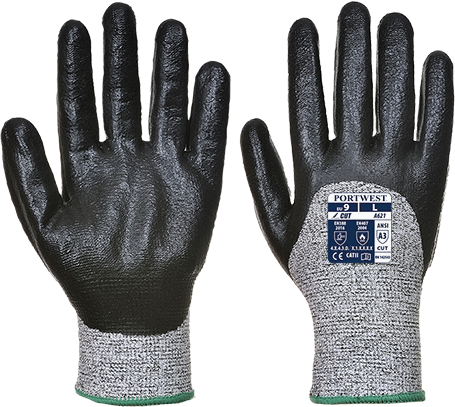 Cut Nitrile Foam Glove