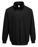 Zip Neck Sweatshirt