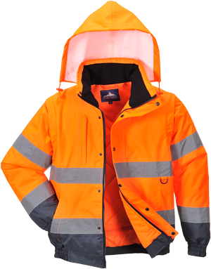 Hi-Vis 2in1 Bomber Jacket