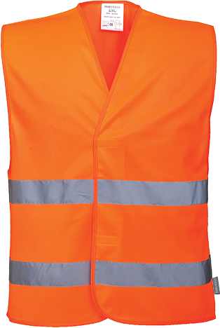 Hi-Vis 2 Band Vest