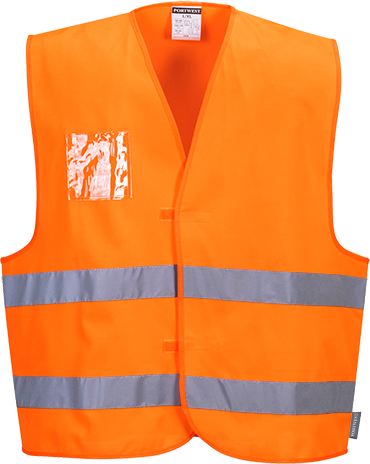 Hi-Vis 2-Band Vest ID