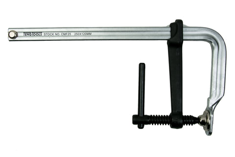 250 x 120mm Fixed Handle F Clamp