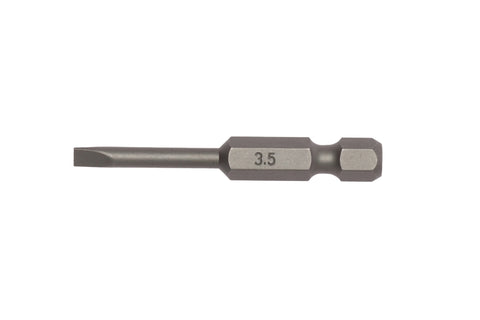 3.5mm Flat Bit - 50mm (Pack: 3)