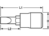 7.0mm Flat S2 Socket Bit