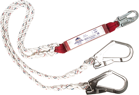 Double Lanyard Shock Absorbing