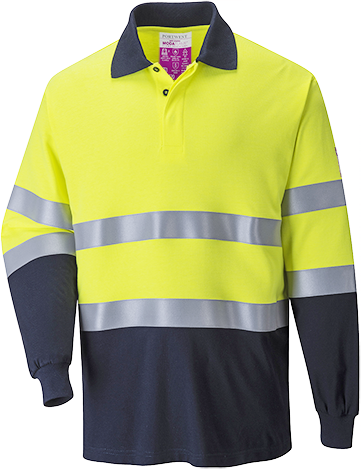 FR Hi-Vis 2-Tone Polo Shirt