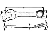 10mm Midget Combination Spanner