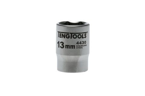 13mm 6 Point Stainless Steel Socket