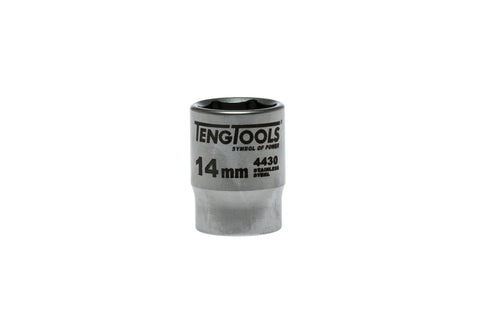 14mm 6 Point Stainless Steel Socket