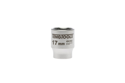 17mm 6 Point Stainless Steel Socket