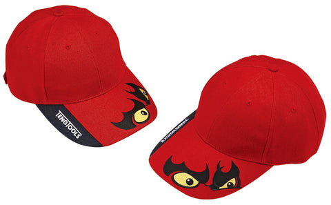 Embroidered Red Baseball Cap
