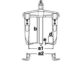 90mm 3 Arm Internal/External Puller