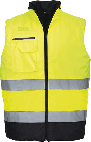 Hi-Vis 2-Tone Bodywarmer