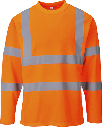 Hi-Vis T-Shirt Long Sleeves