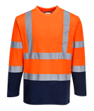 Hi-Vis Two-Tone T-Shirt L/S