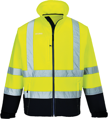 Hi-Vis Contrast Softshell