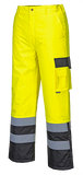 Hi-Vis Lined Contrast Trousers