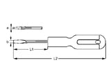 6.5mm 1000 Volt Flat Type Screwdriver