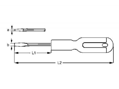 torx screwdriver drawing