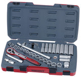 34 Piece 1/2" Drive Socket Set                      