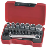 20 Piece 1/4" Drive Socket Set                      