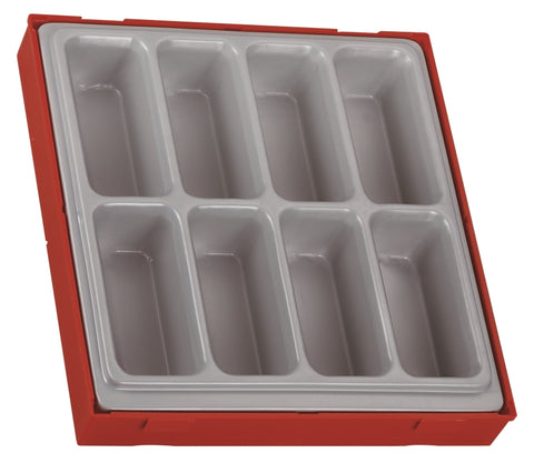 8 Compartment Double Storage Tray