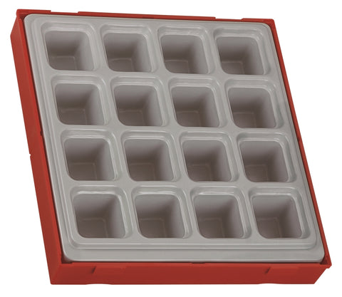 16 Compartment Double Storage Tray