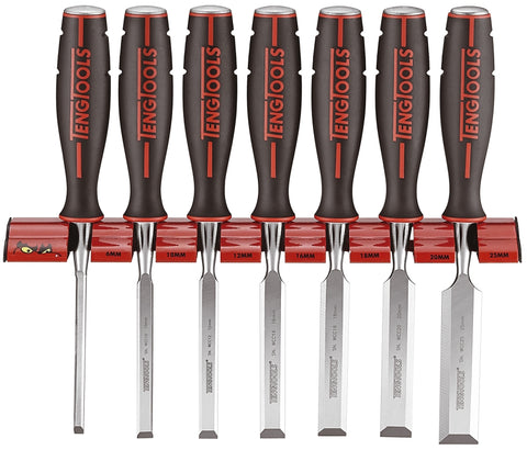 7 Piece 6-25mm Carpenters Chisel Set