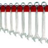 Combination Spanner Set 8-19 mm Wall Rack 12 Pieces
