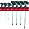 T-Handle TX/TPX Key Set Wall Rack 7 Pieces